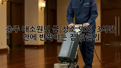 충주 대소원면 급 청소 SOS 🚨 3시간 만에 ✨반짝이는 집 만들기✨